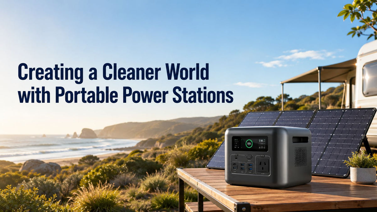 Creating a Cleaner World with Portable Power Stations
