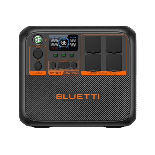 BLUETTI AC200P L Portable Power Station | 2,400W 2,304Wh - pvtoev