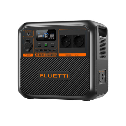 BLUETTI AC180P Solar Portable Power Station | 1,800W 1,440Wh - pvtoev