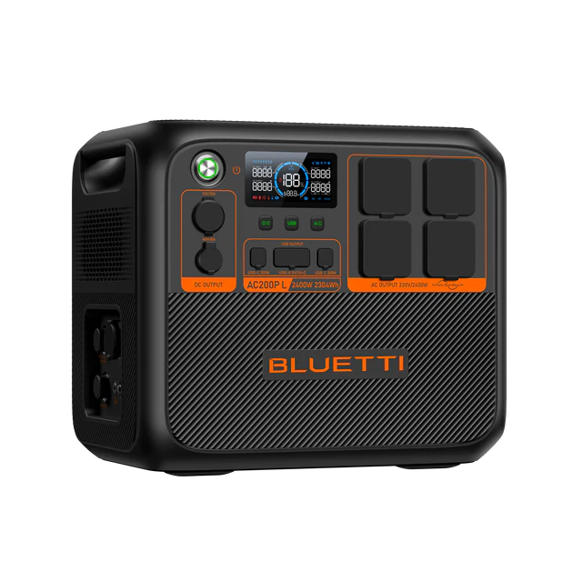 BLUETTI AC200P L Portable Power Station | 2,400W 2,304Wh - pvtoev