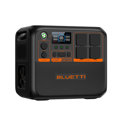 BLUETTI AC200P L Portable Power Station | 2,400W 2,304Wh - pvtoev