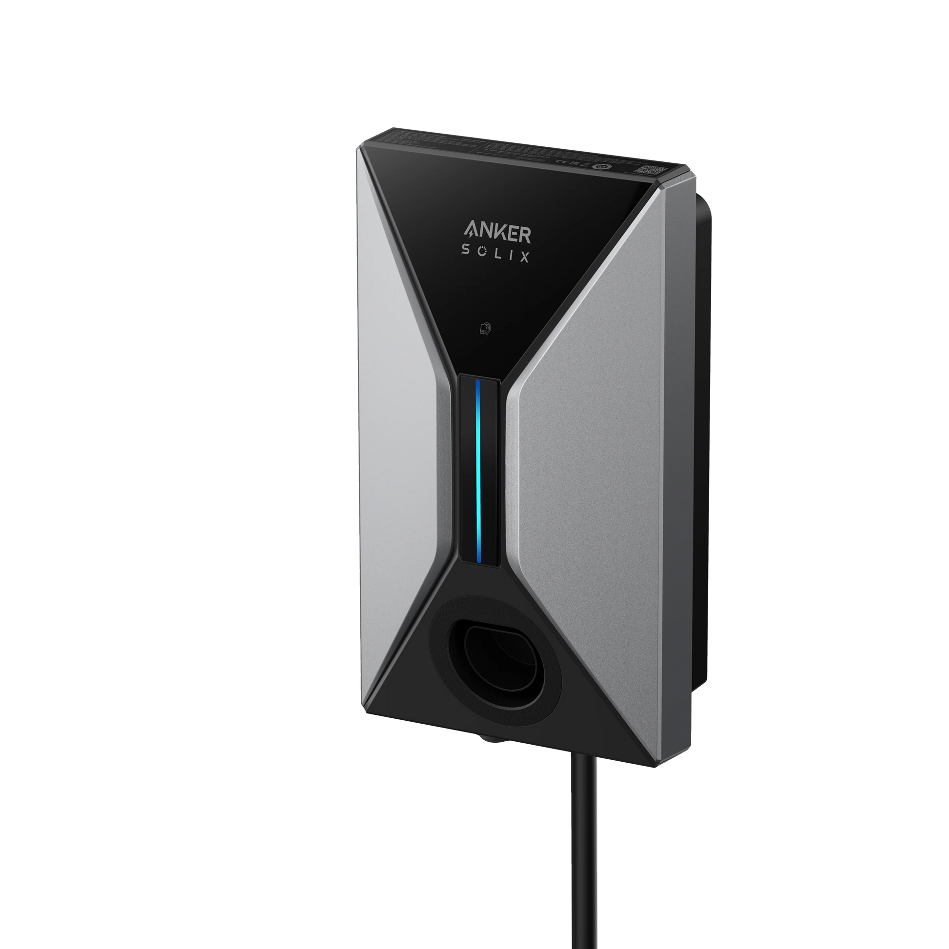 Anker SOLIX V1 Smart EV Charger 22kW Cable Version - pvtoev