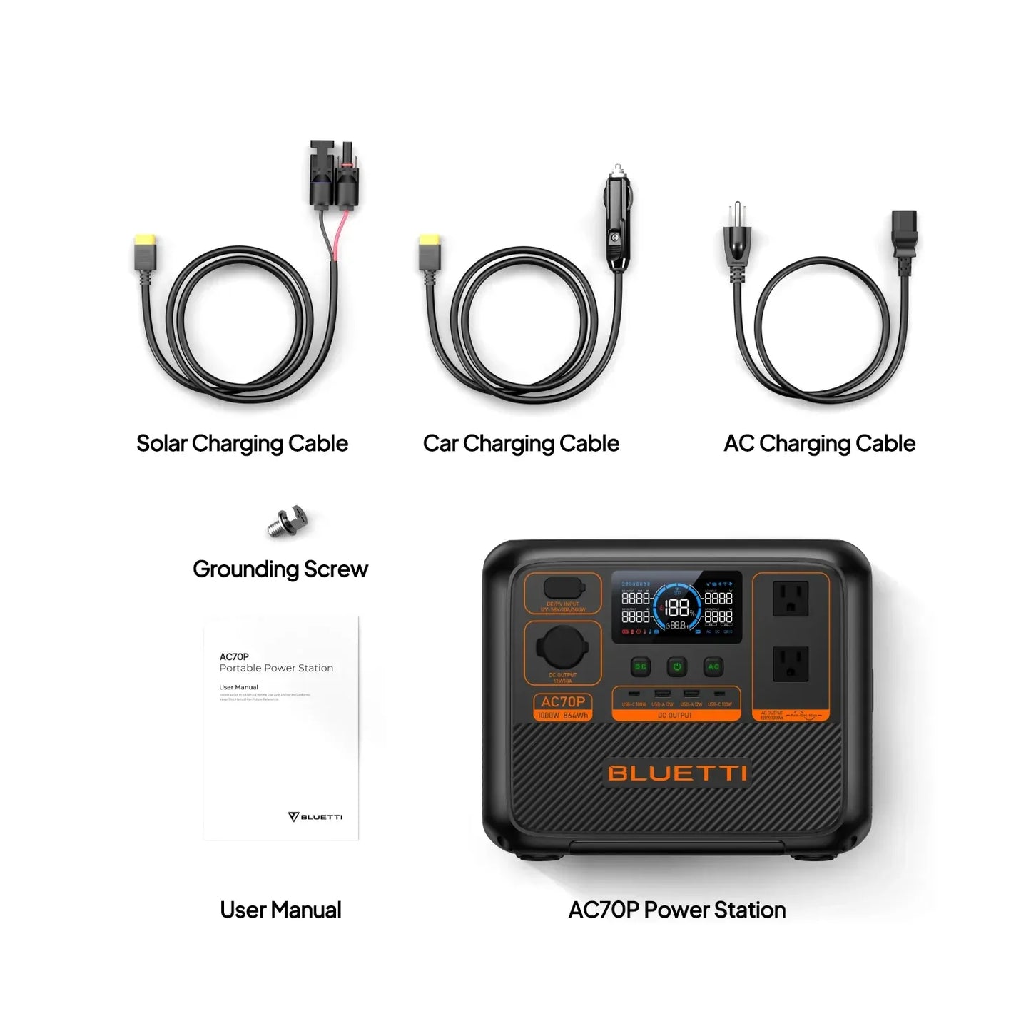BLUETTI AC200PL Portable Power Station - 2,304Wh | 2,400W