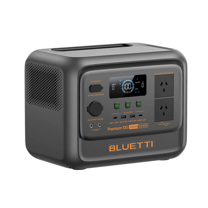 BLUETTI Premium 100 V2 Portable Power Station | 2,000W 1,024Wh - pvtoev