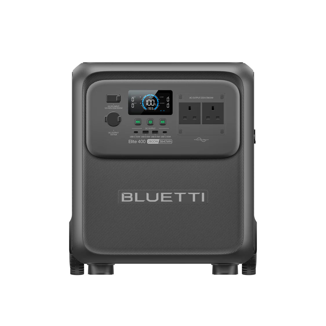 BLUETTI Elite 400 Portable Power Station -  3840Wh | 2600W