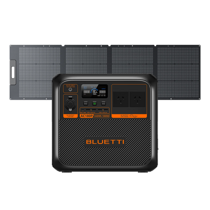 BLUETTI AC180P Solar Portable Power Station | 1,800W 1,440Wh - pvtoev