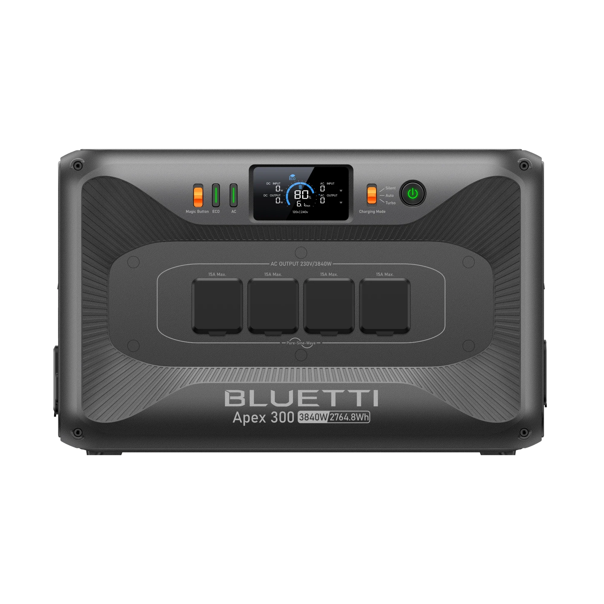 BLUETTI Apex 300 Power Station | 3,840W 2,764.8Wh - pvtoev