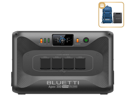 BLUETTI Apex 300 Power Station | 3,840W 2,764.8Wh - pvtoev
