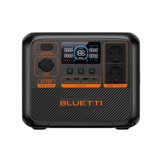BLUETTI AC70P Portable Power Station - pvtoev